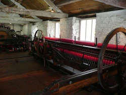 Historische Spinnerei in St. Fagans