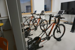 Bike-Competition auf Smart-Trainer