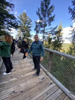 Herr Becker als Guide in Bad Wildbad