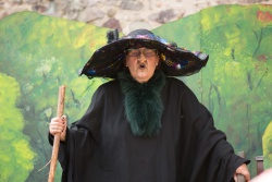 Die Oberhexe alias Silvia Baumgärtner
